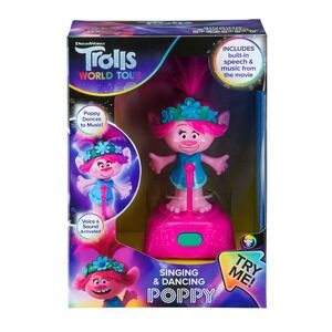 Dreamworks Trolls World Tour Singing Dancing‎ Poppy Toy Voice Sound Activated